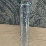 Bubble glass soliflore vase