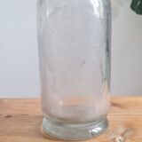 Bouteille ancienne en verre soufflé