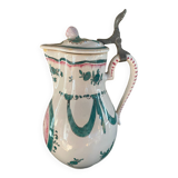 19th century earthenware cream pitcher