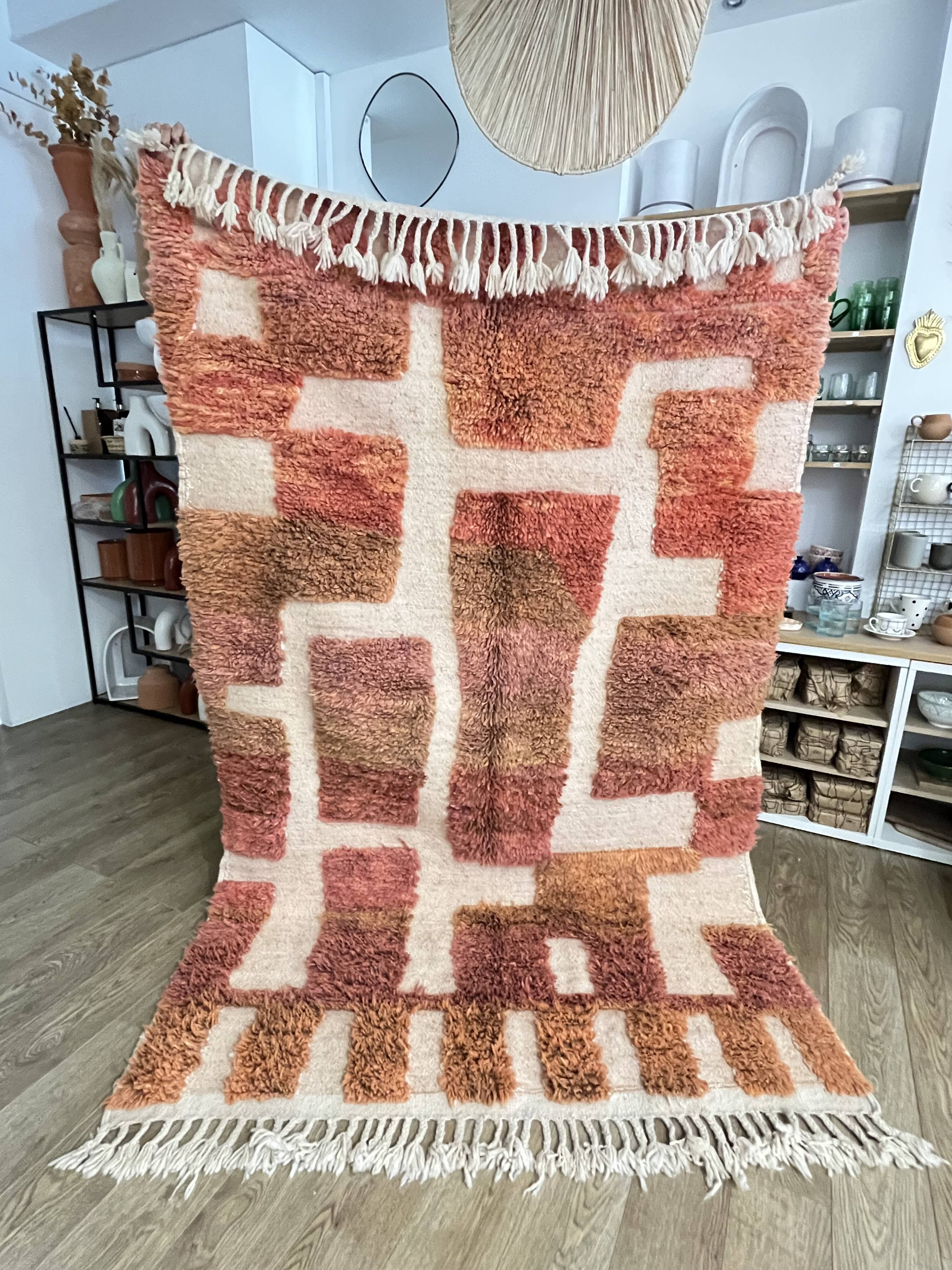 Beni Ouarain Berber rug 230/150cm