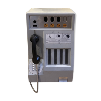 Téléphone de cabine téléphonique à pièces de 1981