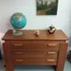 Oak-plated dresser 1980