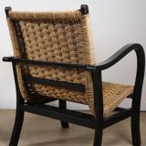 Pair of vintage armchairs by Erich Dieckmann, 1940