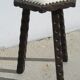 Tabouret tripode catalan, espagnol en pin massif
