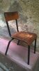 Vintage little schoolboy chair