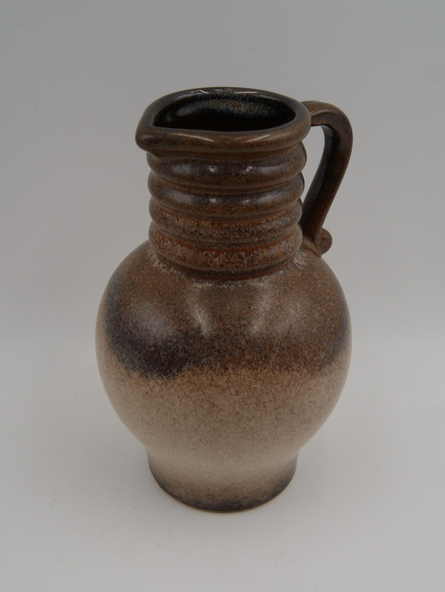 Vintage Germany ceramic handle vase
