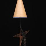 Robert Kostka handmade Star Table lamp 1980s France