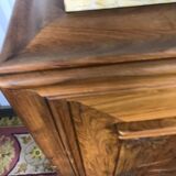 Art Deco buffet walnut carved