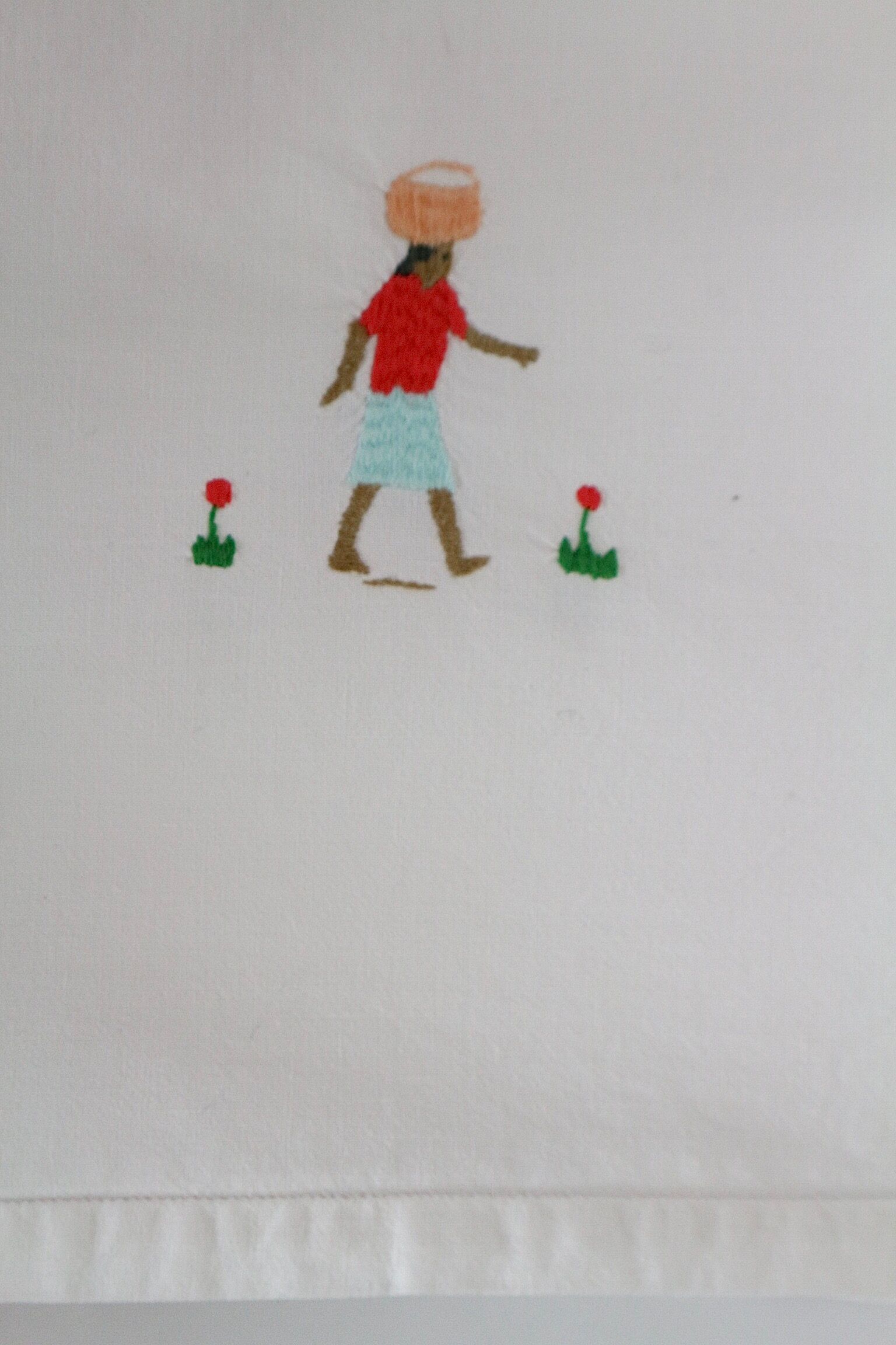 Tavaglia with peasant embroidery