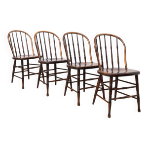 Ensemble de 4 chaises - 20e