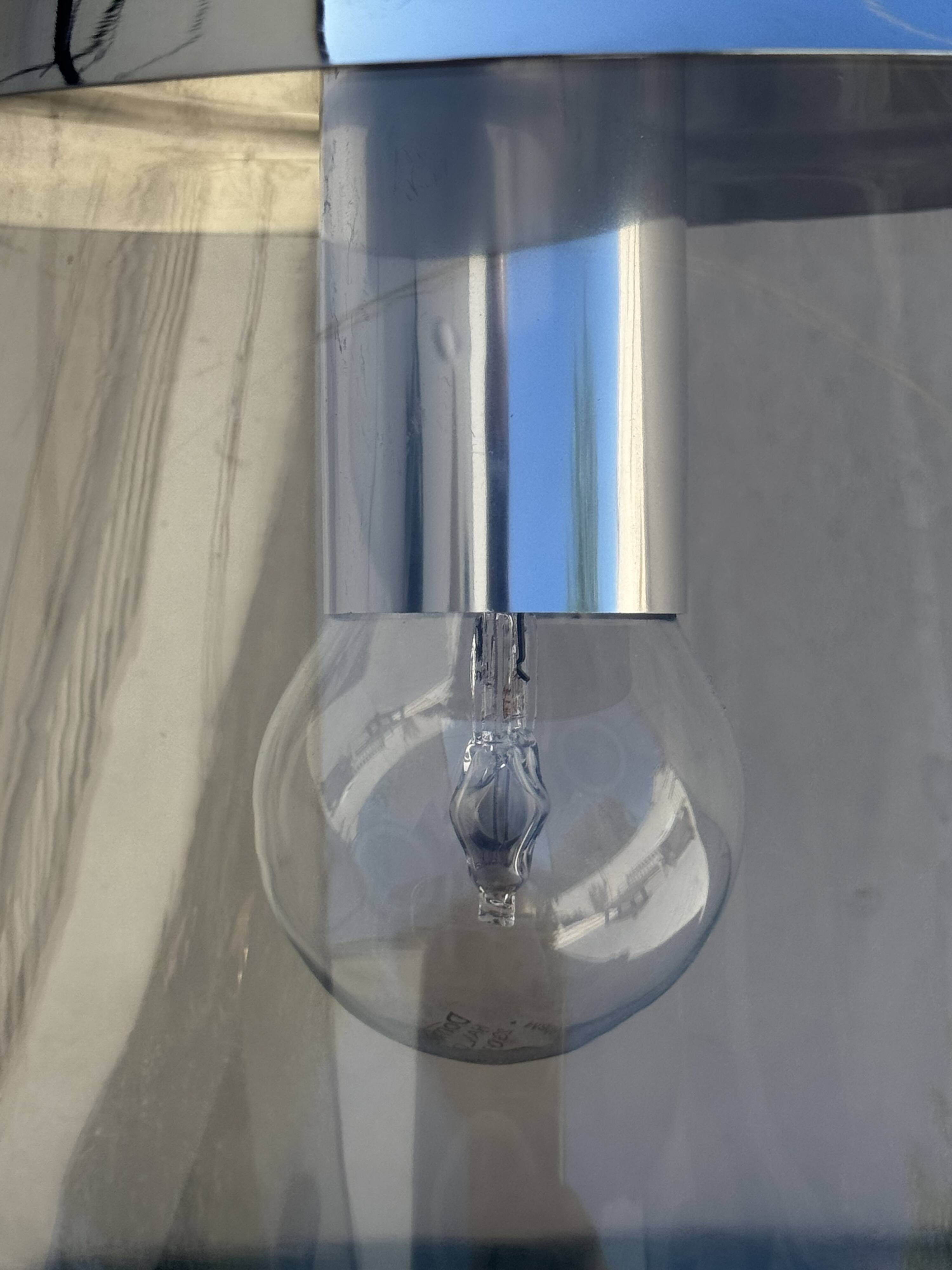 Designer pendant chandelier Goutte d'Eau – Glashütte Limburg 70s