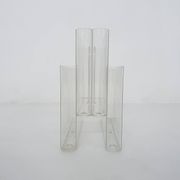 Transparent Giotto Stoppino for Kartell magazine stand, Italy 1960's