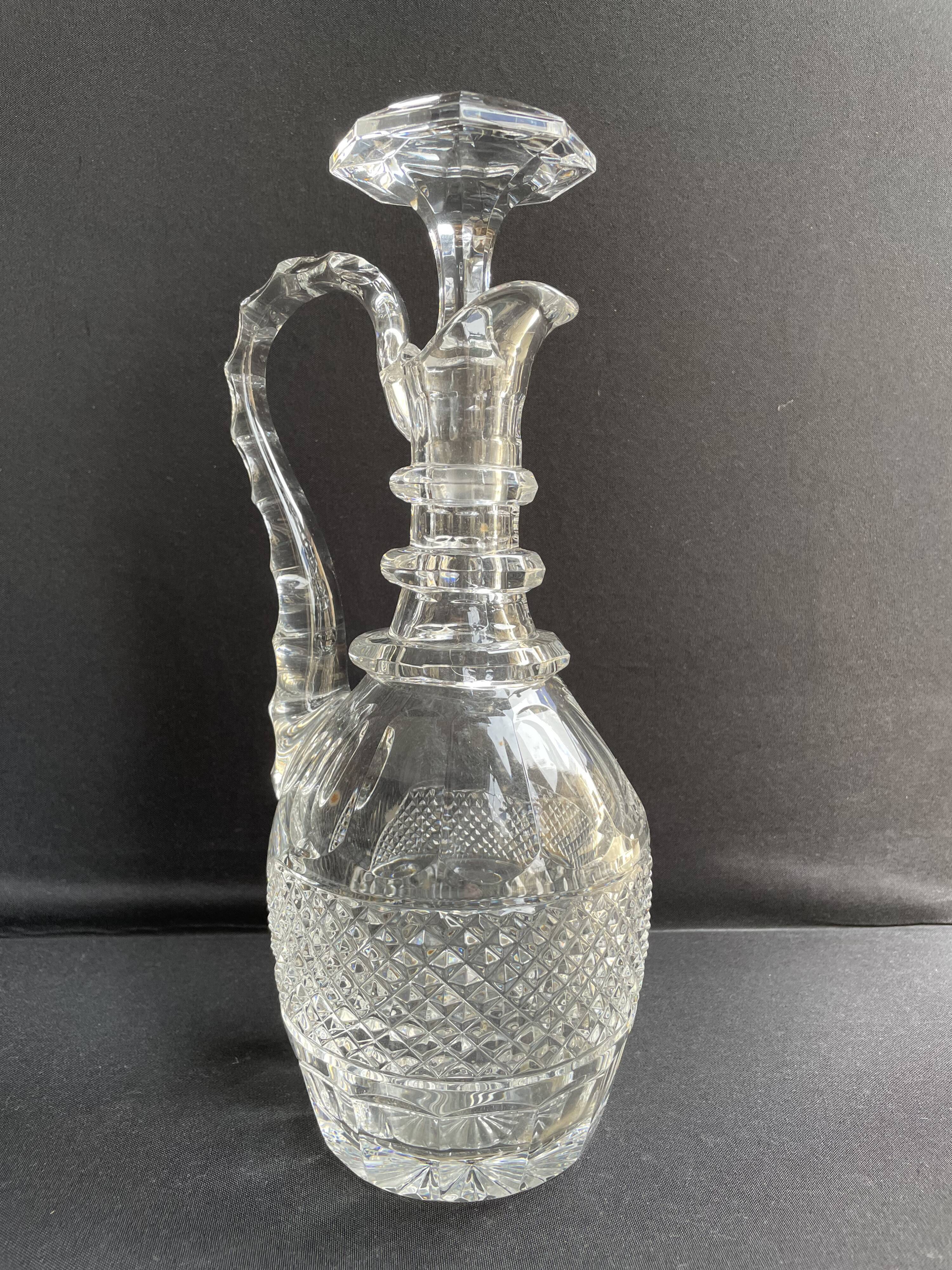 Saint Louis Trianon ewer stamped