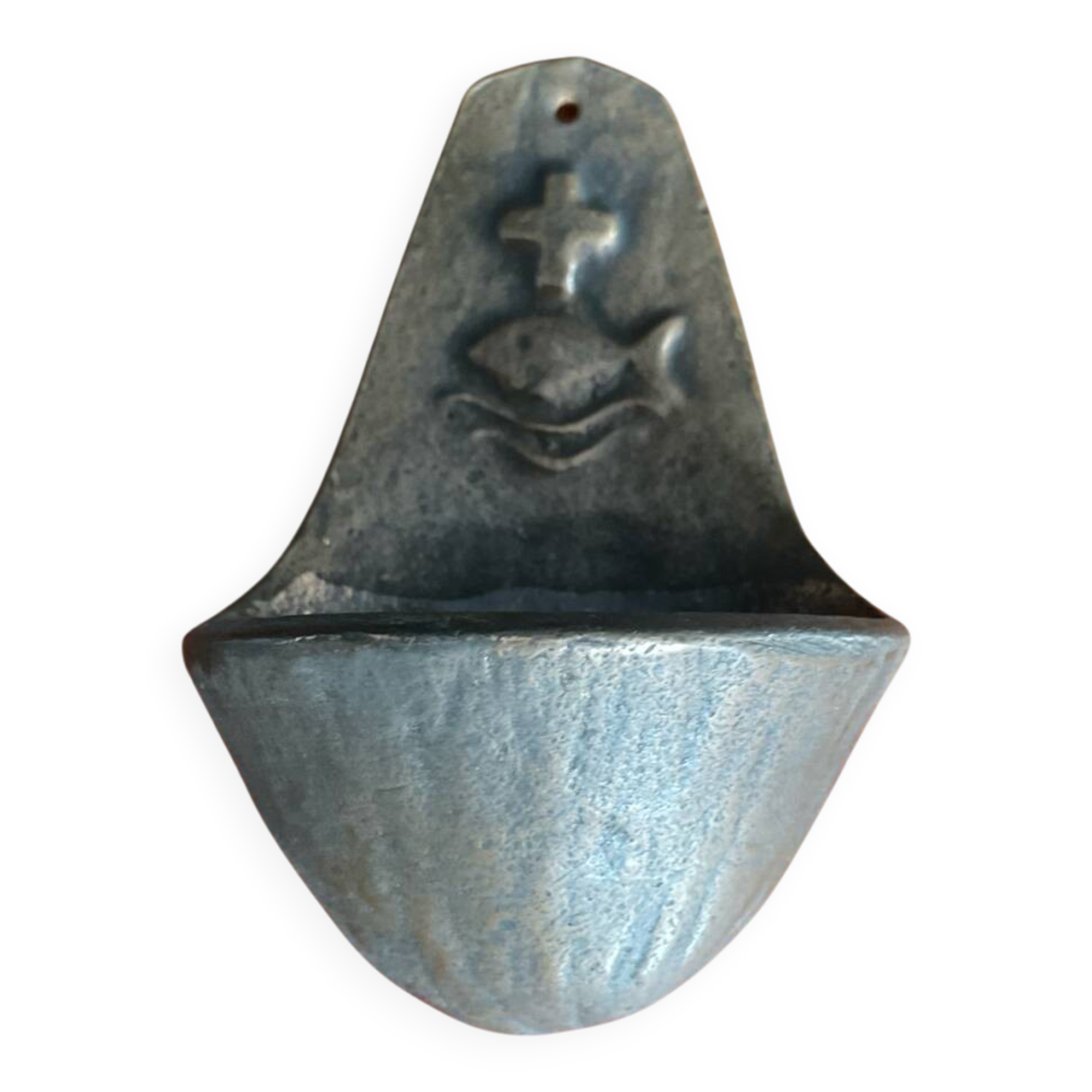 Ancien Bénitier en bronze Butzon & Bercker