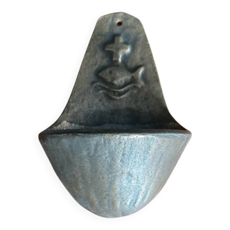 Ancient bronze holy water font Butzon & Bercker