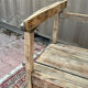 Old wooden bench