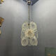 Chandelier en verre de Murano des années 1970