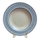 Large antique English deep plate B.p.w.&m. Milan – Ironstone