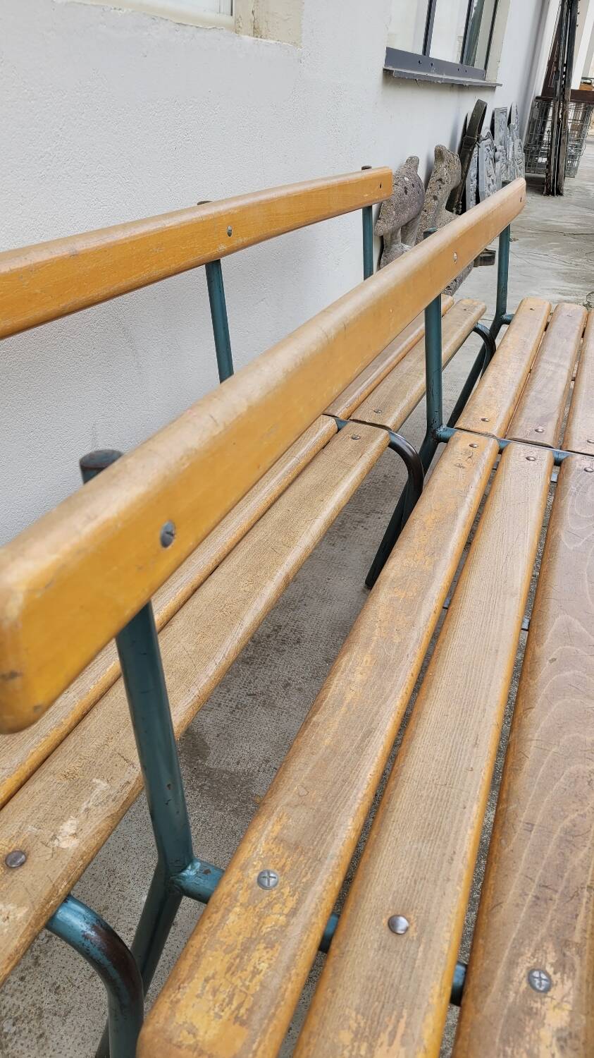 Pair of Mullca nursery school benches 1950s
