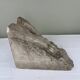 Stone sculpture, two feet on a block, signed D. Paillot.