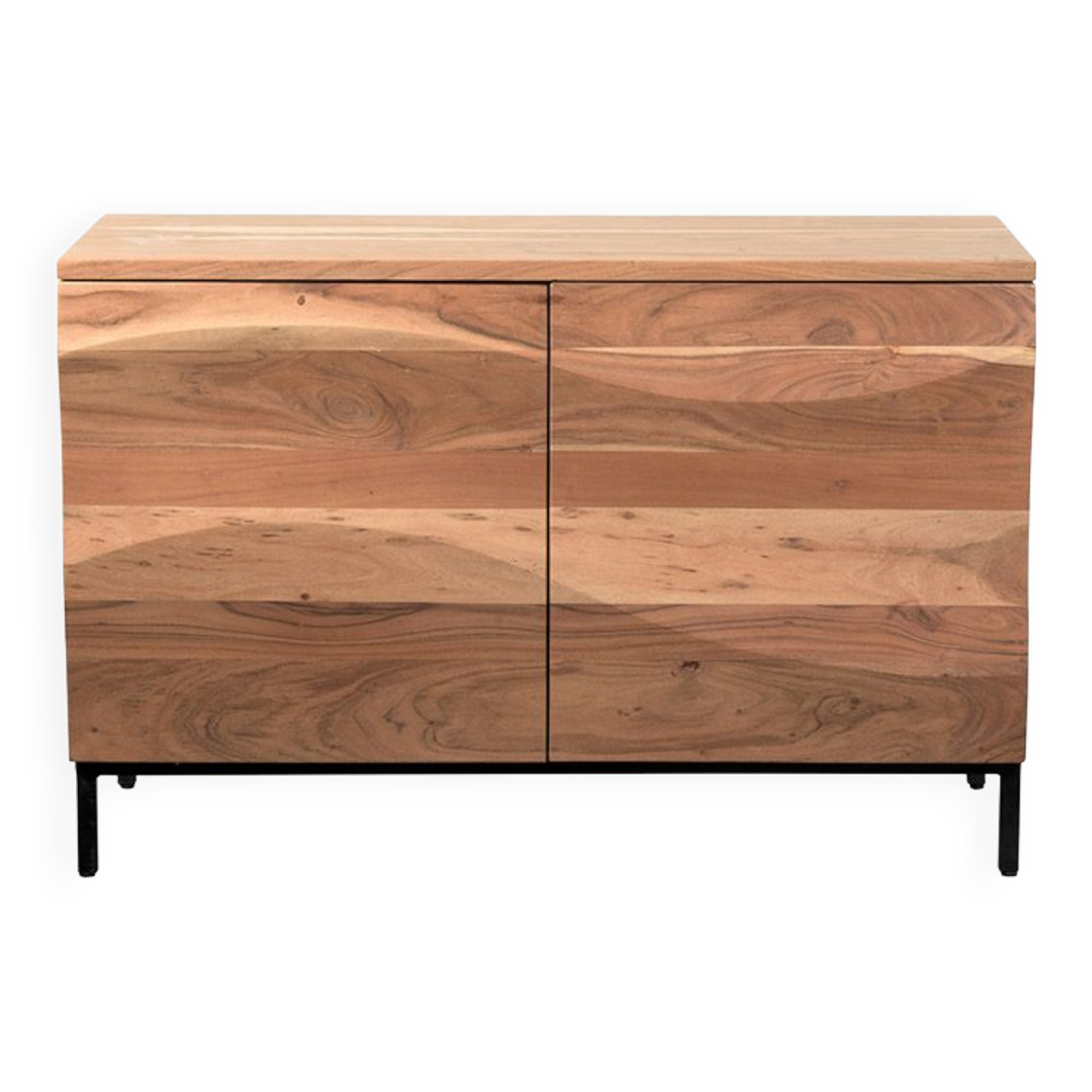 Buffet 2 doors massive acacia