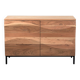Buffet 2 doors massive acacia