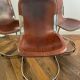 Set de 4 Chaises Design Cidue , Italie années 70