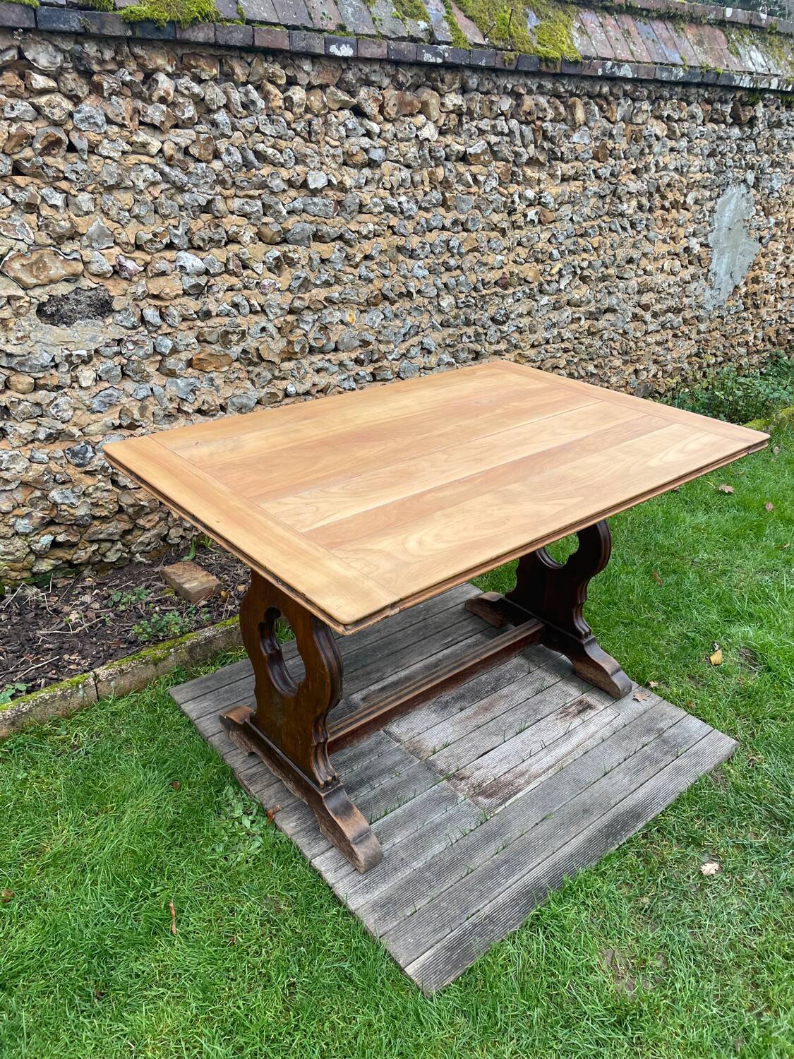 Table de bistrot anglaise ancienne