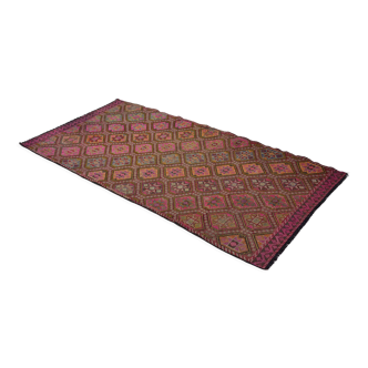 Tapis kilim artisanal anatolien 267 cm x 137 cm