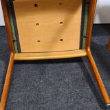 Set of four vintage Danish design dinning chairs by M mobil