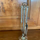 Cheese cutlery servant, Fork, Silver metal knife