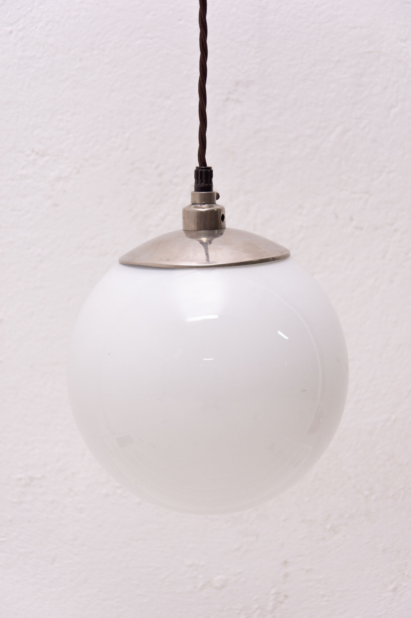 Bauhaus pendant lamp, 1940´s, Czechoslovakia