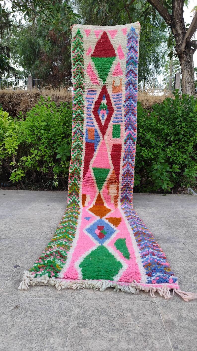 Tapis de course artisanal 300/70cm