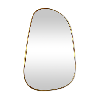 Miroir laiton doré irrégulier