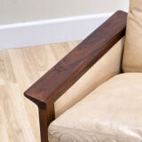 Chaise longue Hans Olsen en palissandre
