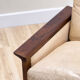 Hans Olsen rosewood chaise longue