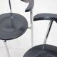 Set of Three Mid Century Dining Chairs, Germany, 1980s