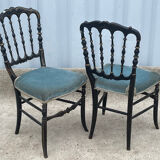 Pair of Napoleon III chairs
