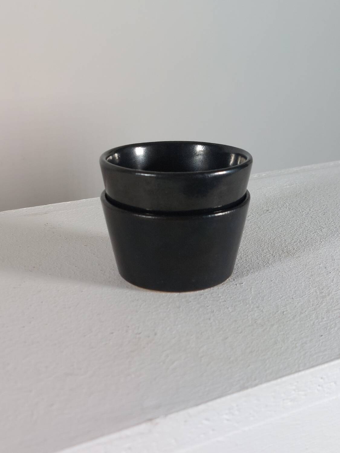 Pair of vintage Oxid glaze cups by Hedwig Bollhagen