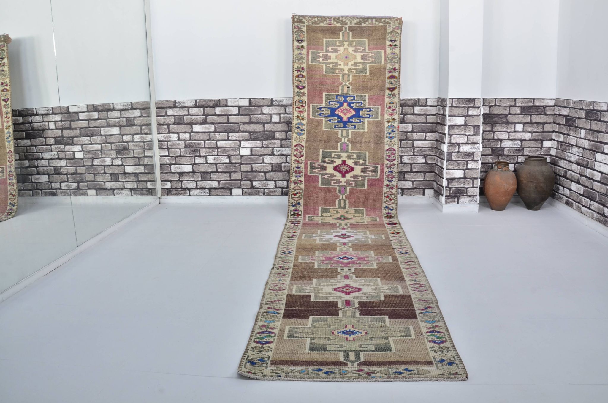 Tapis floral anatolien Oushak sku 2060