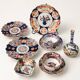 Set of antique Minton porcelain and Imari decoration – 19th century