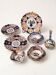Set of antique Minton porcelain and Imari decoration – 19th century