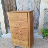 Meuble chiffonnier pied compas