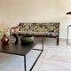 Vintage rattan bench from Maison Kok