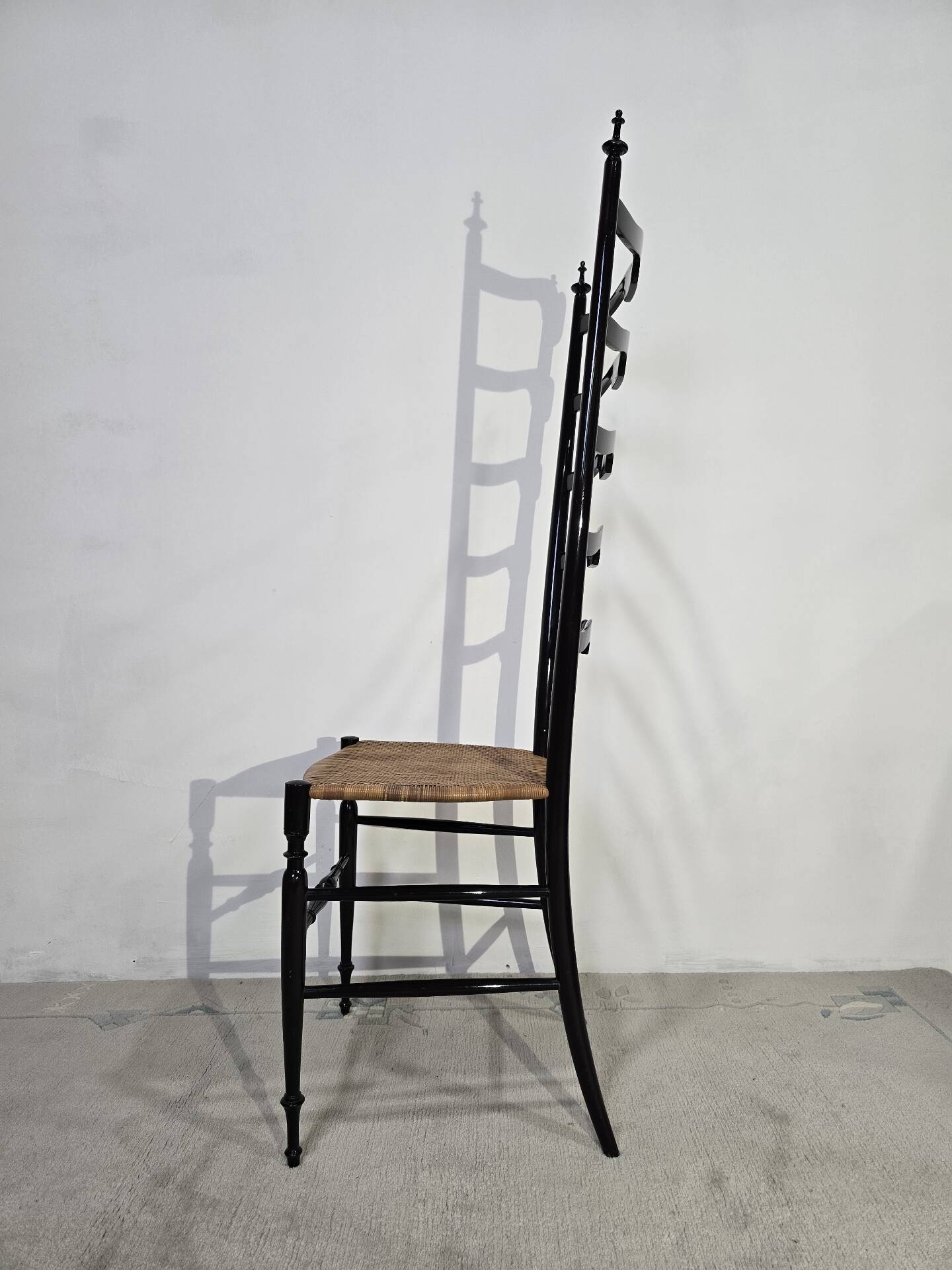 Paolo Buffa Ladder chair for Chiavari, Italy 1950s