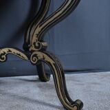 Painted wooden work table, Napoleon III period – mid 19th century