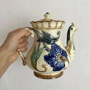 Théière en barbotine Wasmuel Belgique