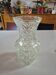 grand vase vintage en cristal ciselé