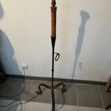 Lampadaire /torchere fer forgé 1950