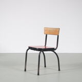 1950s children chair by Willy van der Meeren for Tubax, Belgium